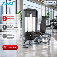 Machine à exercices pour mollets assis MND FF93, conçue pour le renforcement des mollets, pour salles de sport commerciales et clubs de fitness, vente en gros