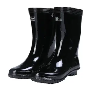 schwarze farbe farming garten gummi regenstiefel