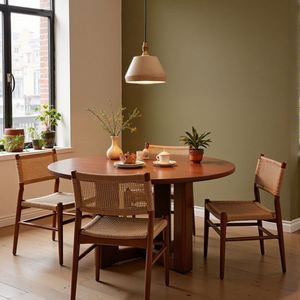 Muebles de Madera de Estilo Medieval Moderno, Juego de Mesa y Sillas de Comedor para Cocina, Personalización para Toda la Casa - Product Image 3