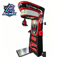 Machine d'arcade Boxer à monnayeur, testeur de force de frappe et de coup de pied, appareil de jeu sportif pour lieux de divertissement et de loisirs