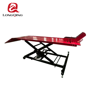 450kg 650kg 992lbs pembangkit listrik tenaga udara pneumatik meja angkat motor Manual hidrolik penyangga sepeda motor - Product Image 2