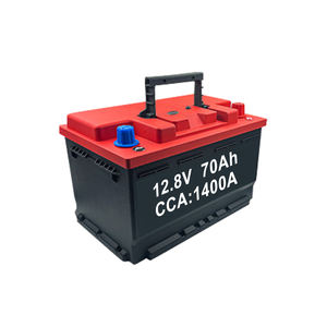 <span class=keywords><strong>Batterie</strong></span> au lithium LiFePO4 de démarrage de voiture de haute qualité 1400A 12V <span class=keywords><strong>70Ah</strong></span> <span class=keywords><strong>batterie</strong></span> d'arrêt de démarrage de voiture - Product Image 1