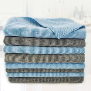 Toalla de Microfibra Kottler para Lavado de Autos, 40x40cm, 420GSM, Azul Grisáceo, para Pulir, Recubrimiento Cerámico, Encerado y Limpieza de Vidrios - Product Image 1