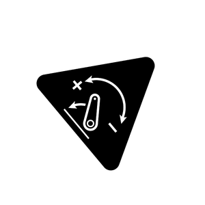 Étiquette de tracteur industriel R140493, pièce de rechange durable en acier inoxydable, composant adhésif pour machines agricoles Tradella - Product Image 4