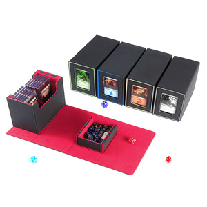 Scatola per Dadi in Cartone Magnetico a Scomparto Singolo con Separazione Verticale, Custodia per Carte Collezionabili Personalizzata a Cinque Strati - Product Image 1