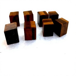 Natural <b>Crystal</b> Tiger Eye Heart Shape Polished Quartz Agate Amethyst Block Cubes Stylish Chakra Semi-Precious Stone Crafts - Product Image 1