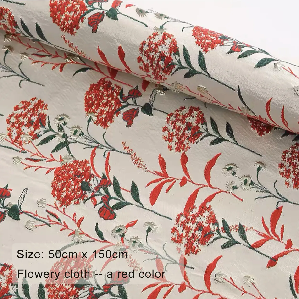 The New Design Gold Border Double Sided Florist Packaging Embroidery Fabric Art Wrapping Paper