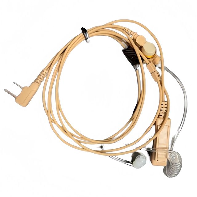 Walkie Talkie Earphone for EP450 Acoustic Air Tube Headset PTT Earpiece M/ K Type UV-5RH Type Wo Way Radio Accessories