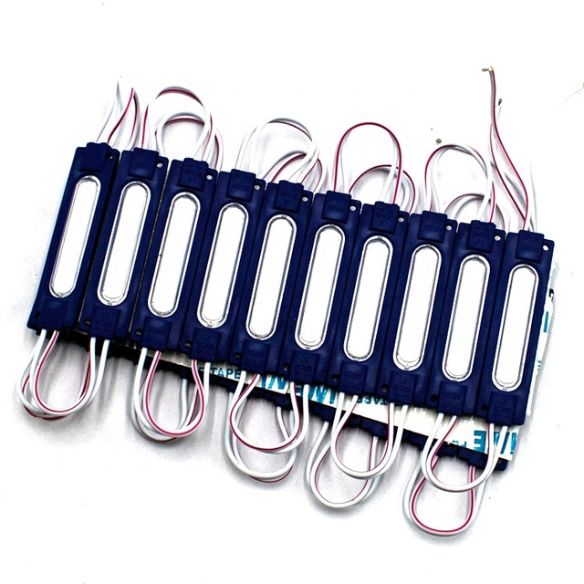 High Brightness IP65 Waterproof SMD LED Module Lens Single Red ROHS Certified DC 12V 6 Led 30W Dimmable Outdoor Ra90 2-Year