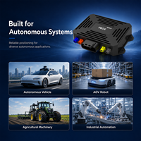 Receptor de Navegación GNSS IMU A&I P Box, Receptor GNSS de Banda de Frecuencia Completa y Constelación Completa para Vehículos No Tripulados de Baja Velocidad