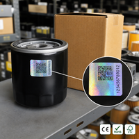 Étiquettes autocollantes personnalisées avec code QR holographique 3D anti-contrefaçon à gratter, imprimante d'étiquettes d'emballage haut de gamme