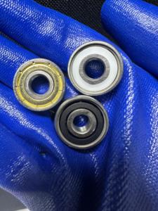 Op Maat Gemaakte Hoge Precisie Skateboard Lager 608 2rs Rechte Rij Chroom Stalen Kogellager Titanium Vergulde Gouden Ring - Product Image 3