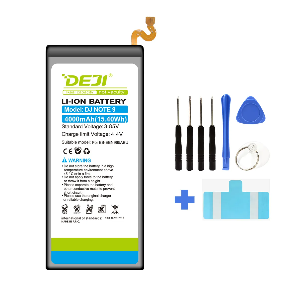 DEJI Original Capacity Mobile Phone EB-BN965ABU Battery For Samsung NOTE9 NOTE 9 N9600 Battery