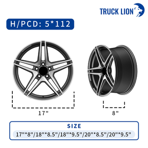 Vành 14 15 <span class=keywords><strong>16</strong></span> 17 18 19 inch bánh xe hợp kim tùy chỉnh 5x112 5x114.3 bánh xe cho xe khách - Product Image 1