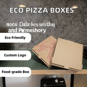 SP3578 Cartón Corrugado de Grado Alimenticio al por Mayor de 6-18 Pulgadas, Ecológico, Reciclable, Aséptico, con Impresión Personalizada, para Entrega de Pizza - Product Image 2
