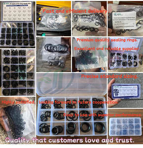 Junta tórica de sello naranja de goma NBR/FKM para sellos <span class=keywords><strong>Wacaco</strong></span> TW Personalización Kits de juntas tóricas métricas y no métricas para sellos - Product Image 4