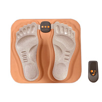 Haute qualité électronique pieds stimulateur musculaire masseur de pieds pieds stimulateur musculaire sans fil impulsion tapis de Massage des pieds