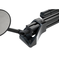 Une unité Lantsun VAN001, protection de capot en alliage d'aluminium, protection de moteur pour Jeep Wrangler JK JL JT avec miroir et pelle