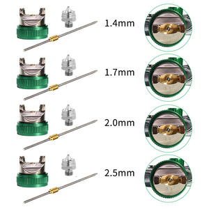 <span class=keywords><strong>Pistolet</strong></span> de <span class=keywords><strong>peinture</strong></span> pneumatique à haute atomisation pour la protection de l'environnement automobile, 1.4/1.7/2.0mm - Product Image 4
