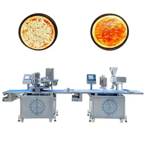 Longyu pizza cheese topping machine pizza sauce spreading machine