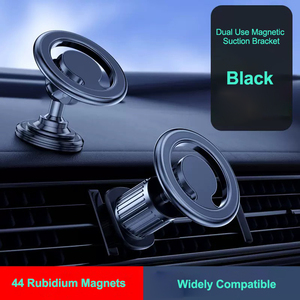 2023 Offre Spéciale Msafe évent magnétique support de téléphone de voiture rétractable bricolage support de tableau de bord bras étendu siège arrière support en alliage - Product Image 6