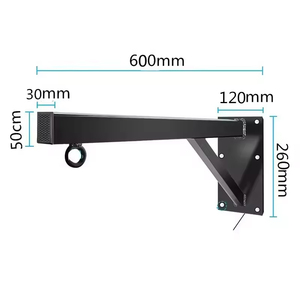 Support mural pour <span class=keywords><strong>sac</strong></span> de frappe pivotant à 360°, support pour <span class=keywords><strong>sac</strong></span> de frappe lourd, support pour <span class=keywords><strong>sac</strong></span> de <span class=keywords><strong>boxe</strong></span> pour salle de sport à domicile - Product Image 5