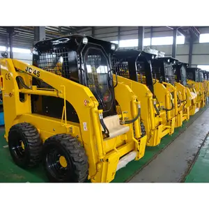 Cina Skid Steer Loader Pabrik Asli Kapasitas Memuat 700Kg Mini Loader Skid Steer JC45 dengan CE