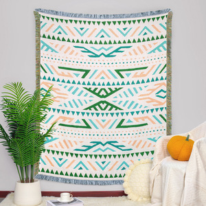 ผ้าห่มทอลายชาวโบฮีเมียนผ้าห่มชาวแอซเท็กแบบปรับแต่งได้ตามต้องการ - Product Image 4