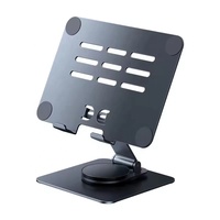 Nouveau support portable rétractable rotatif à 360° en alliage pour téléphone portable, tablette et ordinateur portable, hauteur réglable, utilisation sur bureau, intérieur