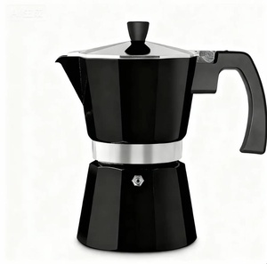 Espresso Stovetop Coffee Maker Acero inoxidable a prueba de fugas Fácil de limpiar Perilla de mango resistente al calor para AuthenticCuban Espresso - Product Image 1