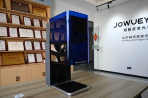 เครื่องแกะสลักเลเซอร์แบบพกพา Jowuey 60W MOPA และ 40W ไดโอด แบบคู่ รองรับไฟล์ DXF/AI/DST ใช้งานง่ายแบบมือถือ - Product Image 5