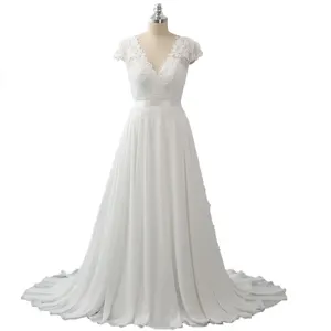 2023 Trouwjurken Voor Vrouwen Witte Lady Couture Alibaba Groothandel Trouwjurken Goedkope Bruidsjurken