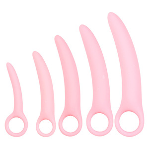 Plug anal en forme de croissant, pénis anal à traction manuelle, jouet d'entraînement SM, dilatateur anal, tige anale, fouet anal, jouet de développement anal - Product Image 5