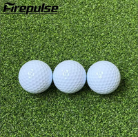 Balle de golf à deux couches, balle de golf blanche à deux couches en Surlyn, balle de golf d'entraînement à deux couches