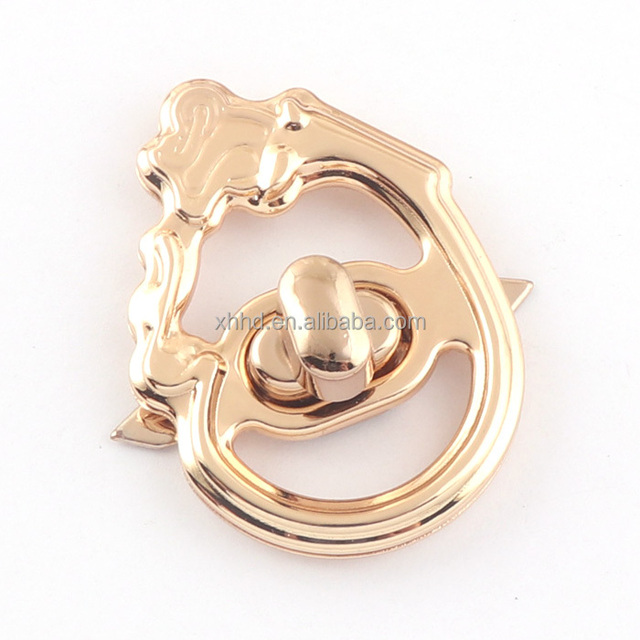 Metal Turn Twist Lock for Bag Handbag Accessories