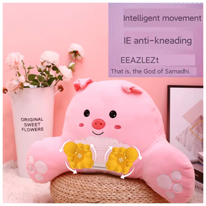 Cojín de masaje Lumbar de calor infrarrojo lejano de espuma viscoelástica cómoda en forma de Animal 3D para almohada - Product Image 3