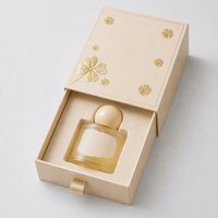 Flacons de parfum en verre personnalisés de luxe transparents de 30 ml, 50 ml, 100 ml, emballage de flacons de parfum chinois avec boîte ronde