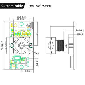 Módulo de Cámara para Coche de 2 Megapíxeles OV2710 Gran Angular USB Plug-and-Play 60fps 120fps Captura de Movimiento - Product Image 5