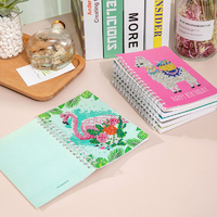 Cuaderno Espiral con Diamantes, Estilo Coreano, para la Escuela u Oficina, Regalos Promocionales, Diseño de Dibujos Animados, Pequeño y Lindo