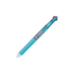 Stylo bille double couleur BKAB-30EF 0,5 mm, encre acrylique à faible viscosité, corps en résine recyclée, trois transparents - Product Image 3