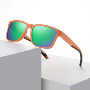 UV400 Colored TAC Lens Football Running Glasses Custom Logo High End Men Fishing Polarized Sport <b>Sunglasses</b> for Men - Product Image 1