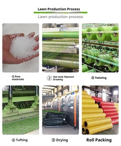 Césped <span class=keywords><strong>Artificial</strong></span> Comercial Resistente al Fuego para Decoración de Estadios Escolares - Product Image 6