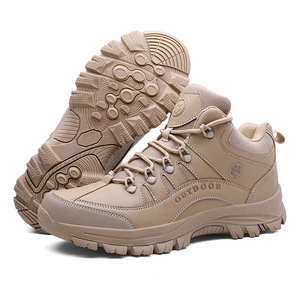 High Quality For Men Outdoor Climbing Mountain Men's Hiking Shoes Waterproof Mid Top Boot