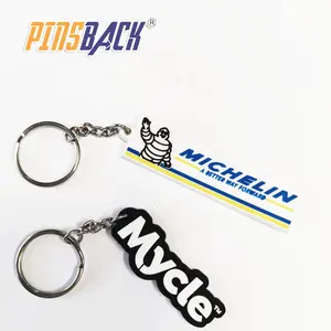 סיטונאי 2D /3D Custom בצורת רך גומי PVC Keychain רך PVC סיליקון Keychain לוגו מותאם אישית עבור קידום מתנות