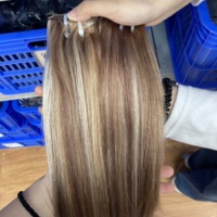 Fournisseur de premier plan : Tissages de cheveux humains de haute qualité, lots lisses, prix de gros # Extensions de cheveux P12/16/60A