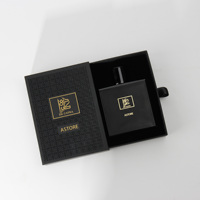 Boîte à Parfum de Luxe Personnalisée et de Haute Qualité, Emballage Cosmétique avec Design de Boîte à Tiroir pour Bouteille Vide