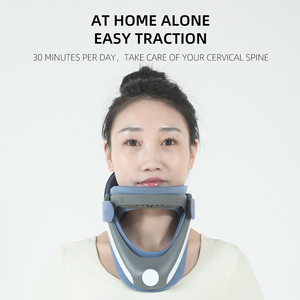 Dispositivo de Tracción <span class=keywords><strong>Cervical</strong></span> para Cuello y Hombros, Estirador de Cuello para Aliviar el Dolor de Cuello y Columna <span class=keywords><strong>Cervical</strong></span>, Altura Ajustable - Product Image 2
