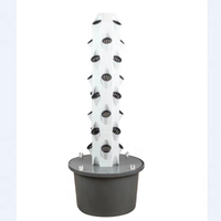 Tour de culture hydroponique verticale pour serre de jardin, système hydroponique en forme de pétale en PP de qualité alimentaire