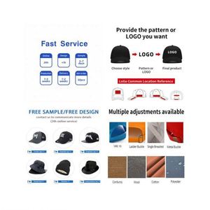 Casquettes de baseball unisexe à 6 panneaux, vierges, simples, économiques, pour adultes, avec logo personnalisé, style sportif et formel, vente en gros directe usine - Product Image 5