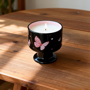 Ensemble de bougies parfumées personnalisées de style aromathérapie française en cire de soja avec <span class=keywords><strong>logo</strong></span> et boîtes d'emballage - Product Image 5